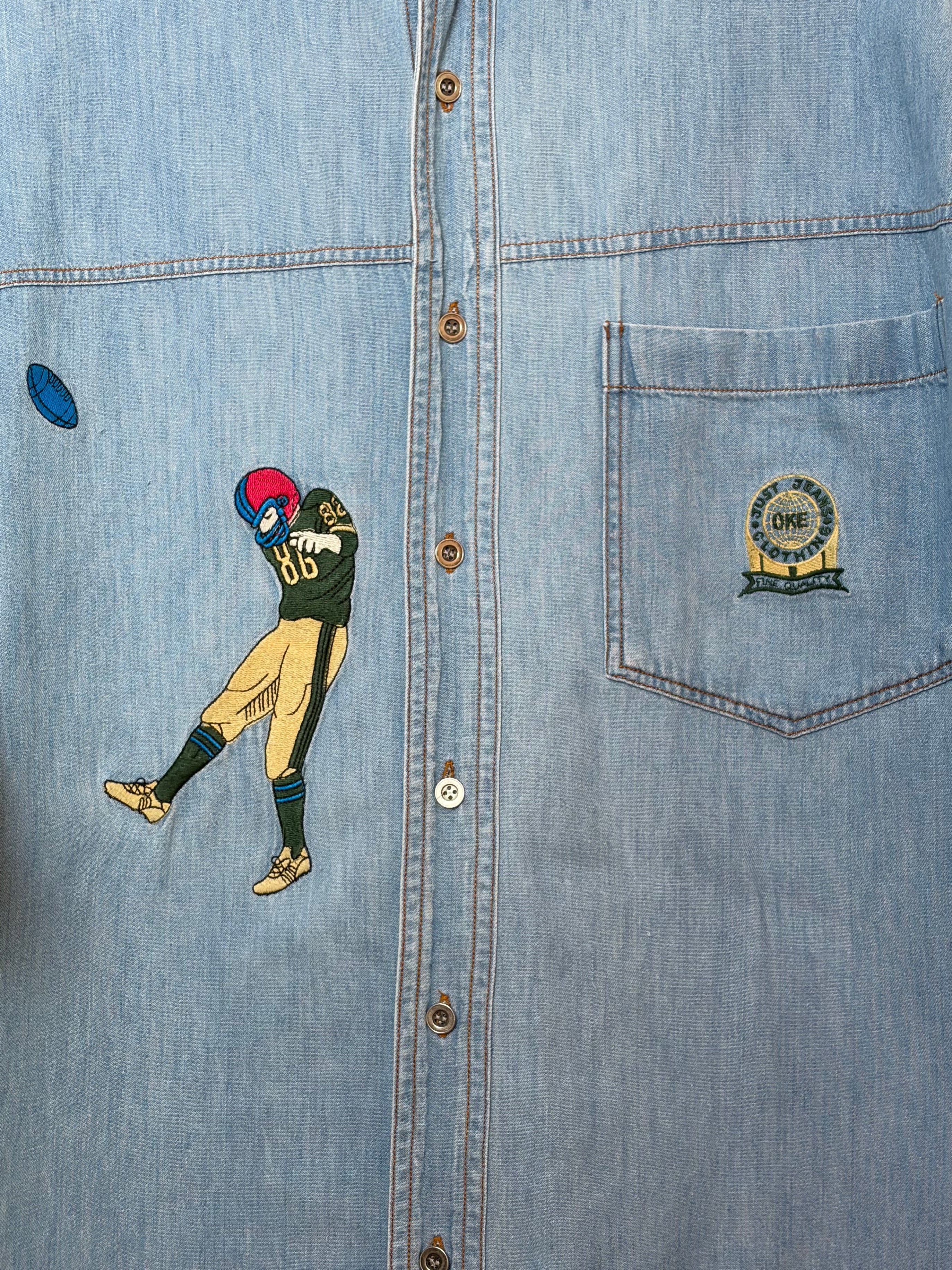 Vintage Torero Brand Jeanshemd - XL