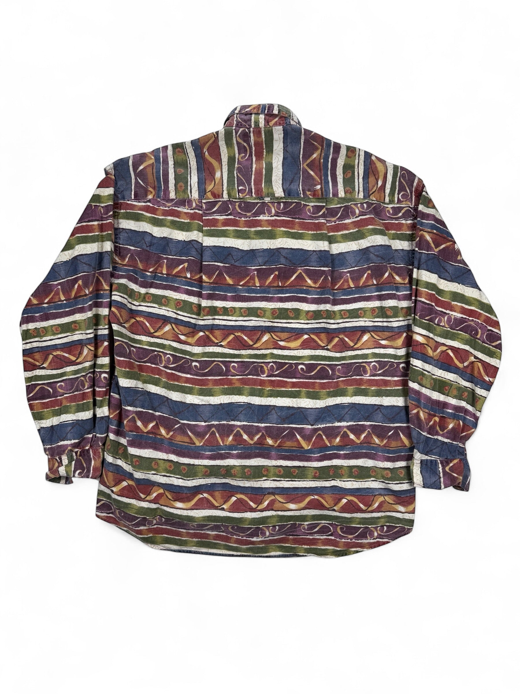 Vintage Hemd Ashante Gestreift – Größe L