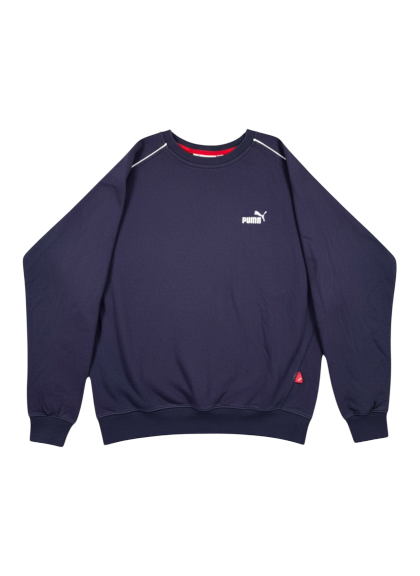 Vintage Sweatshirt Puma Blau – Größe L