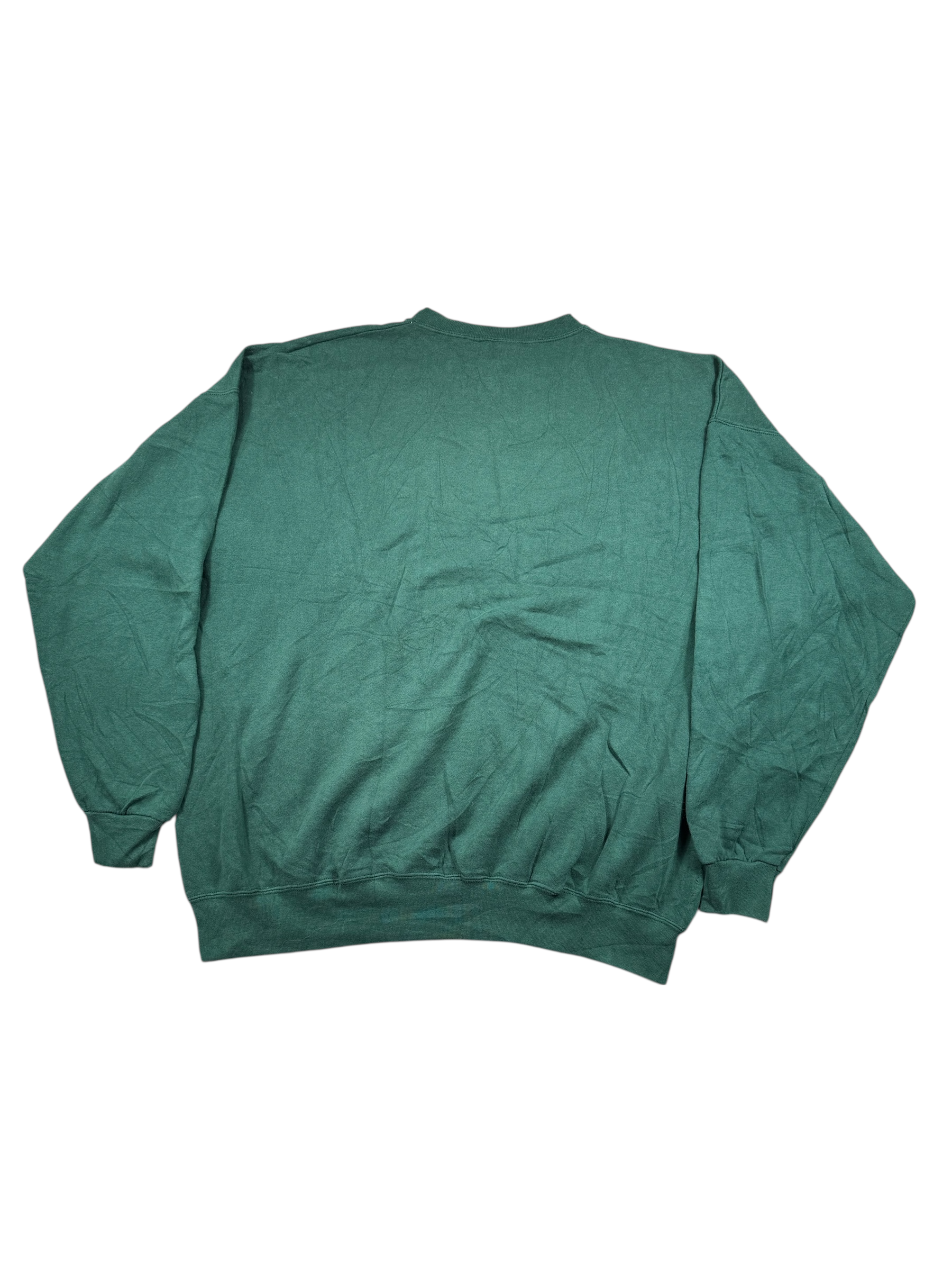 Vintage Sweatshirt Michigan State Grün – Größe XXL