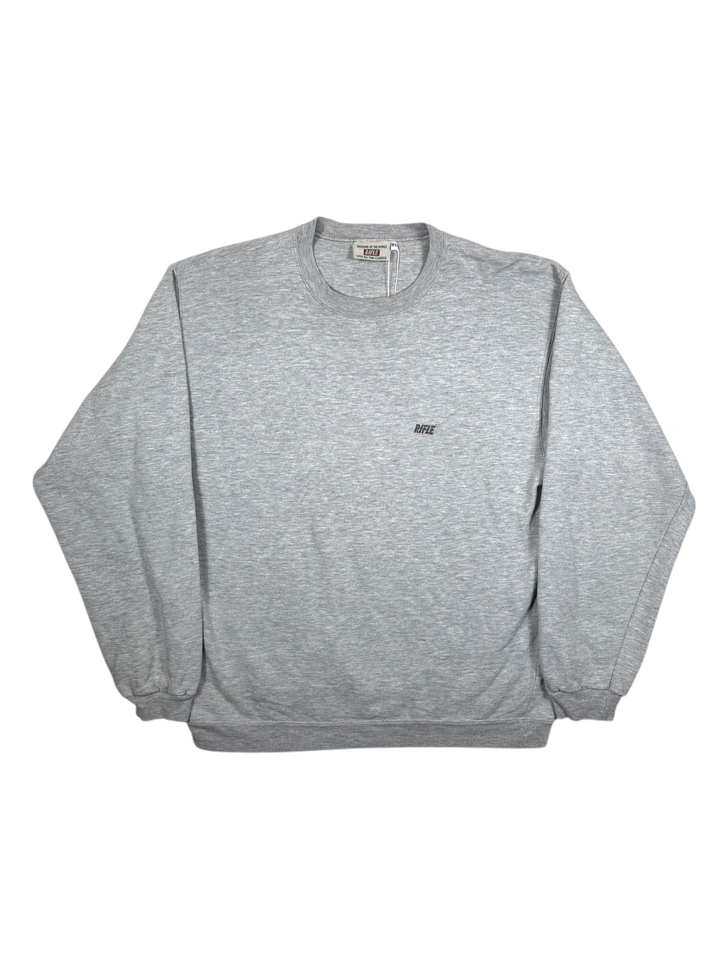 Vintage RIFLE Sweatshirt Grau – Größe L