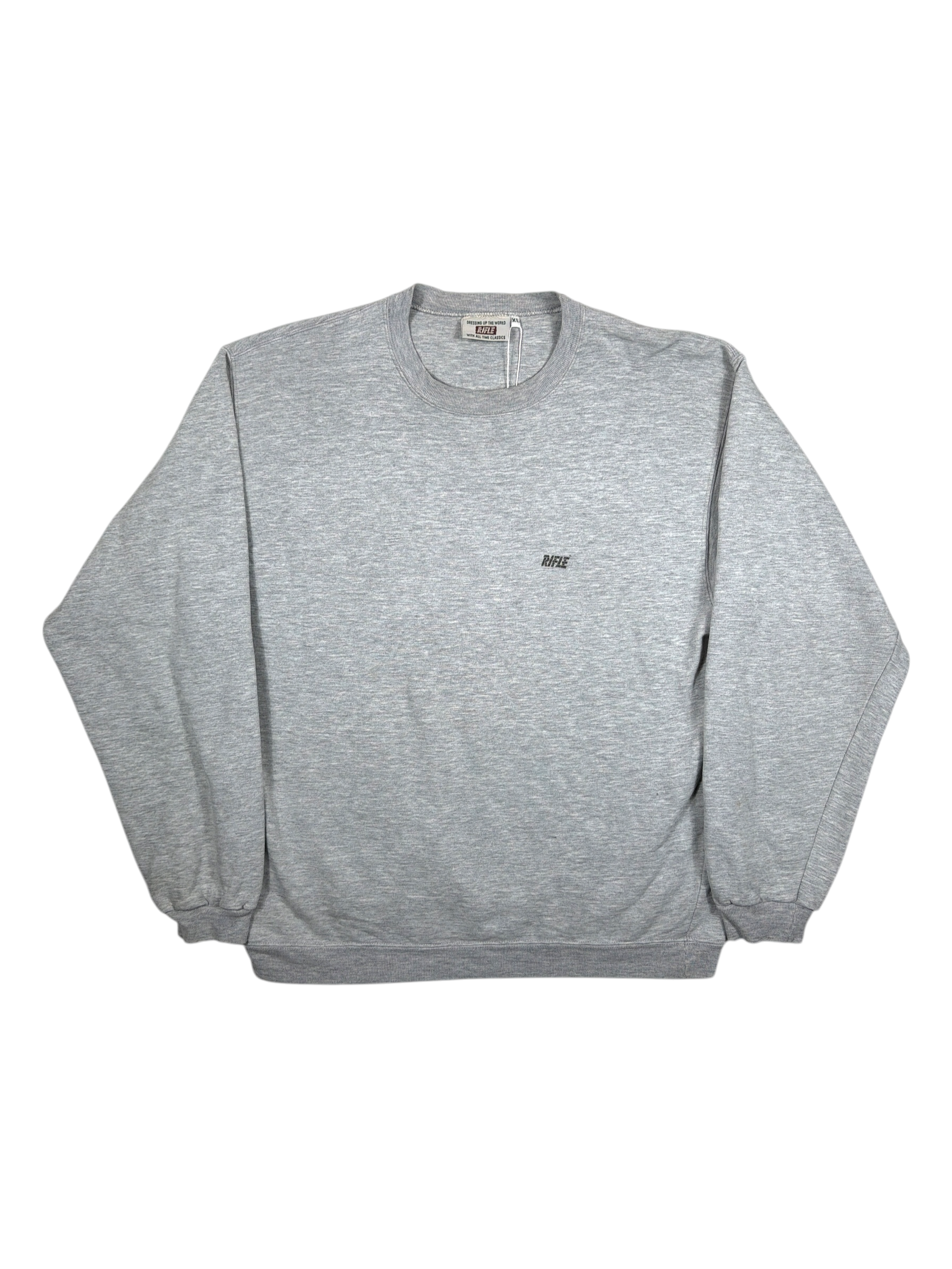 Vintage RIFLE Sweatshirt Grau – Größe L