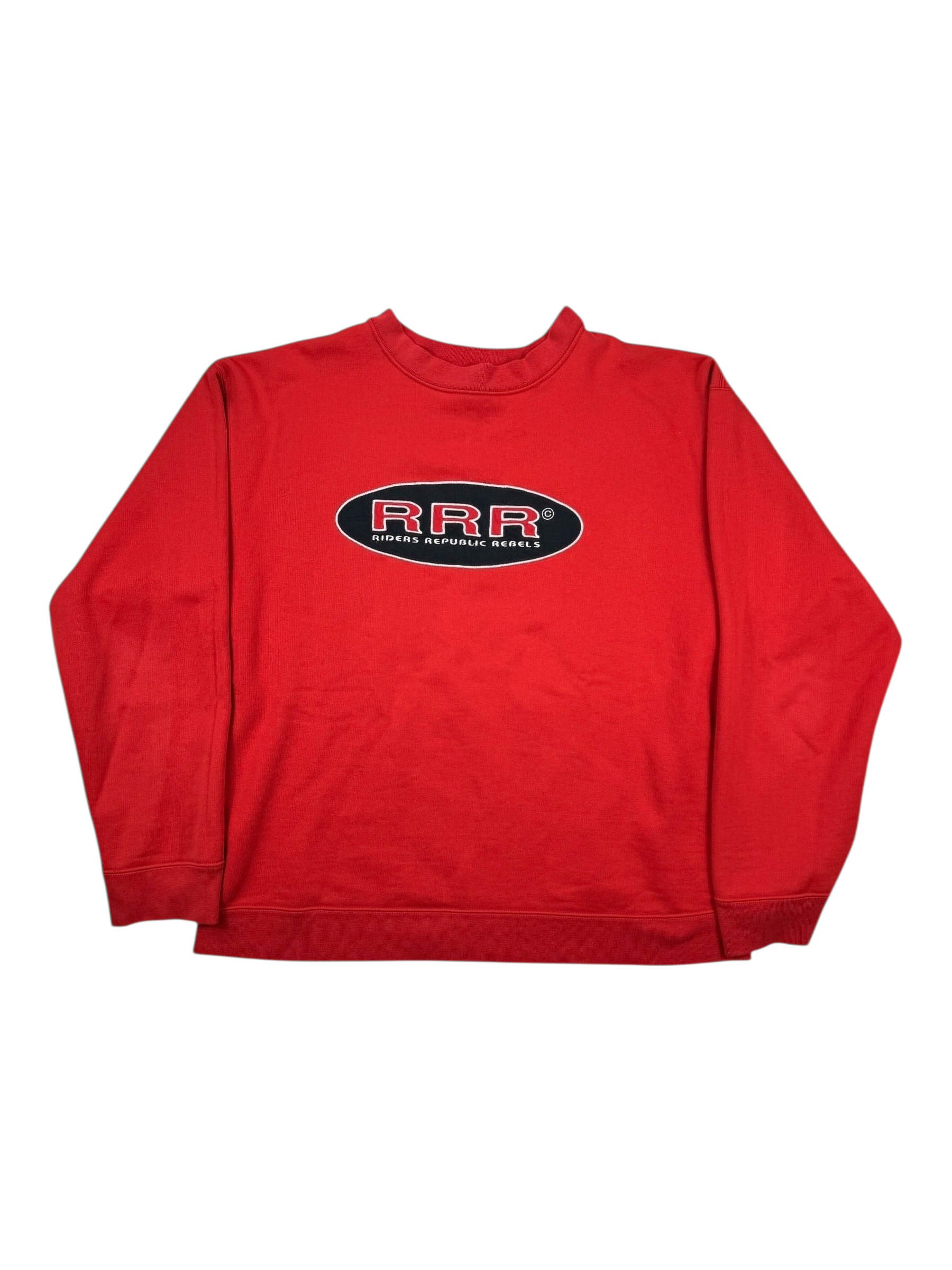 Vintage Sweatshirt RRR Rot – Größe L