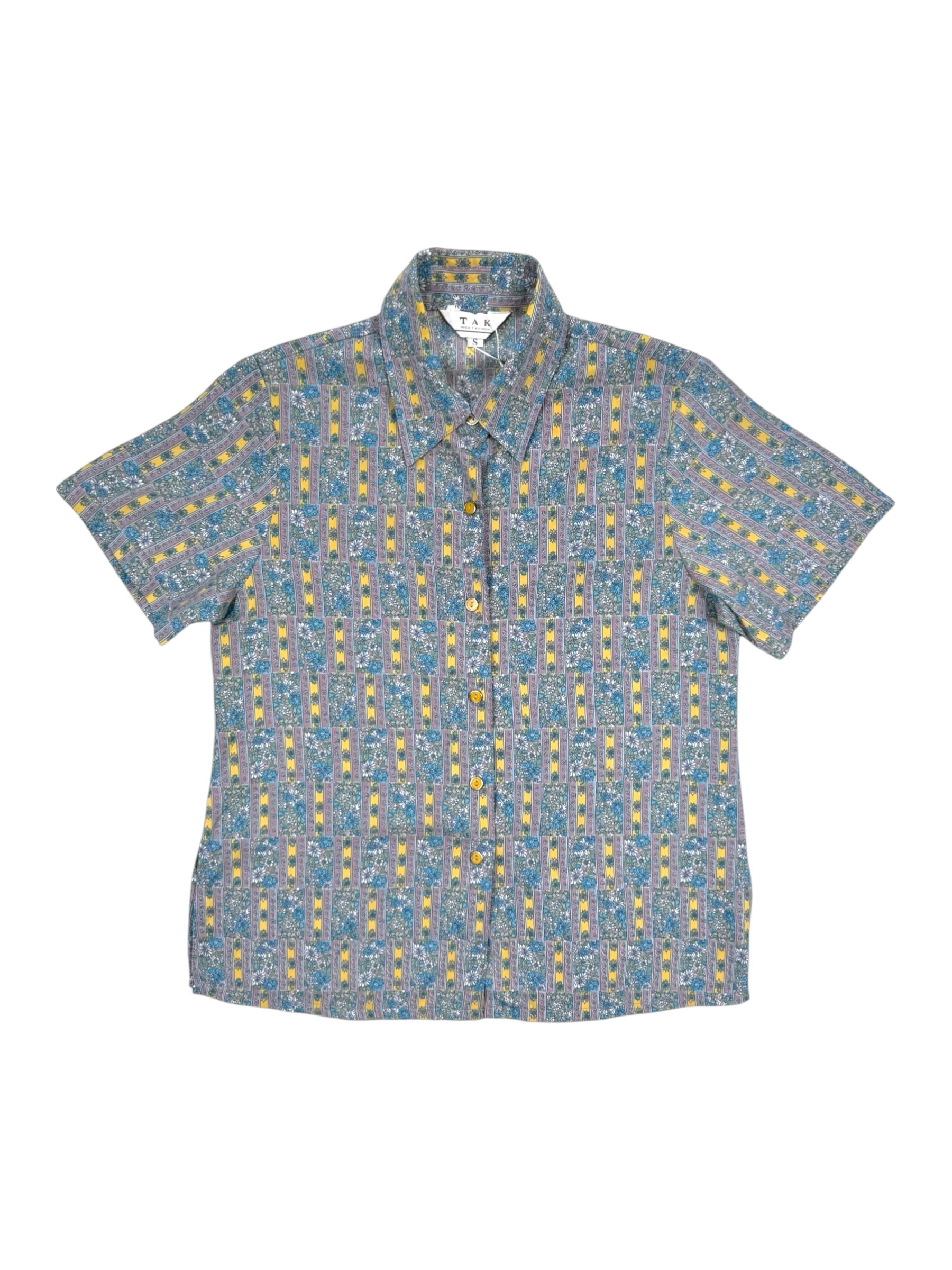 Vintage TAK Hemd – Größe S