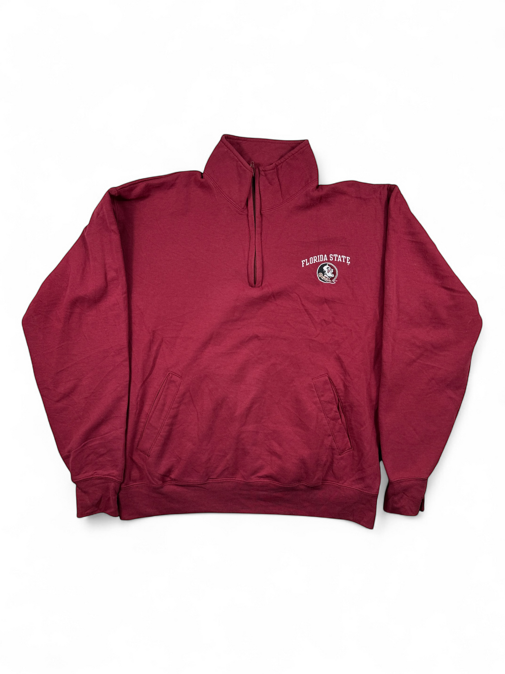 Vintage Champion Sweatshirt Florida State Rot – Größe XL