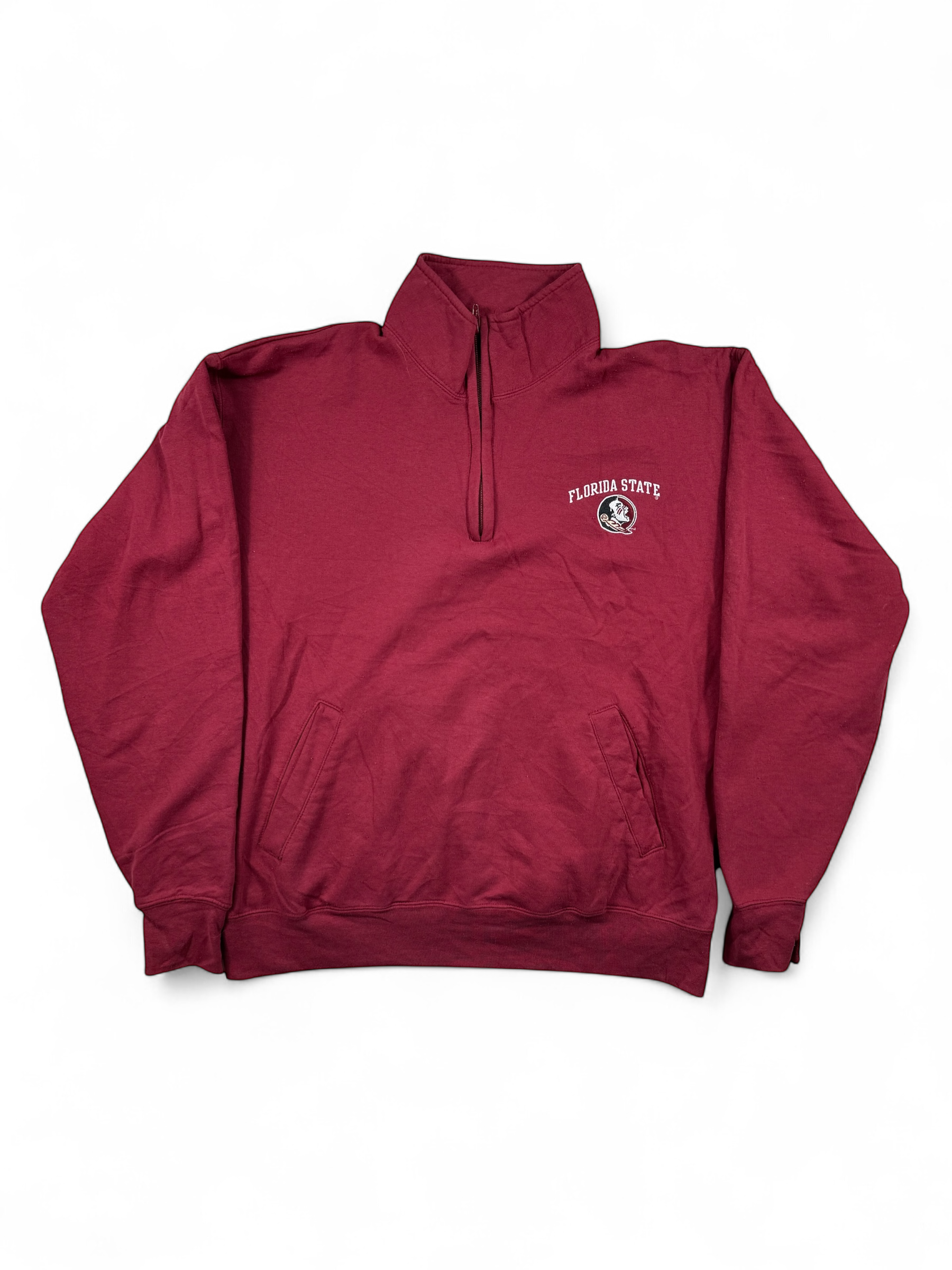 Vintage Champion Sweatshirt Florida State Rot – Größe XL