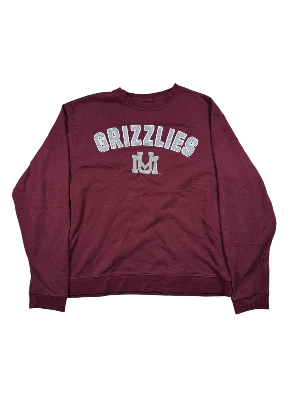 Vintage Sweatshirt Grizzlies Rot – Größe L