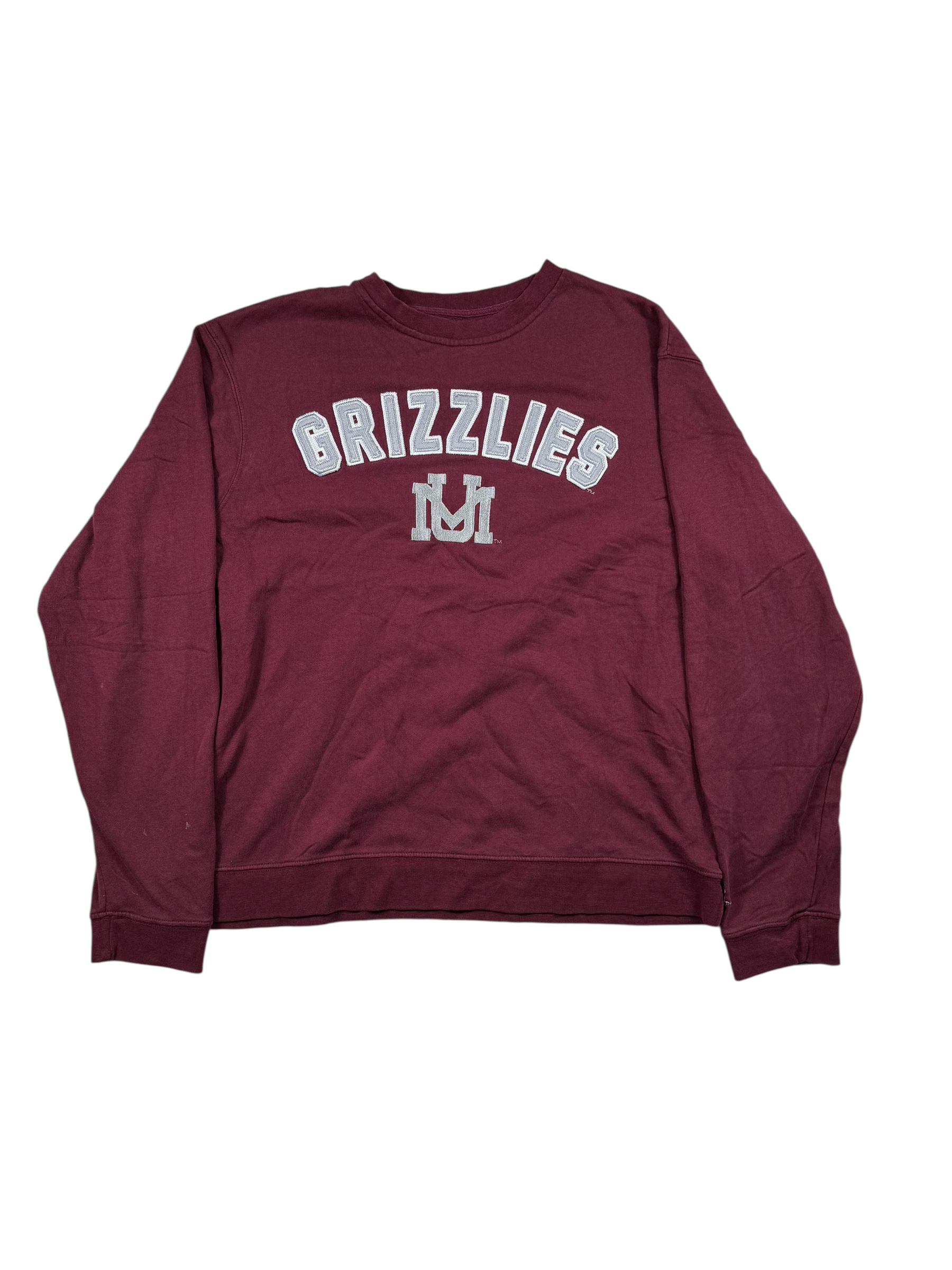 Vintage Sweatshirt Grizzlies Rot – Größe L