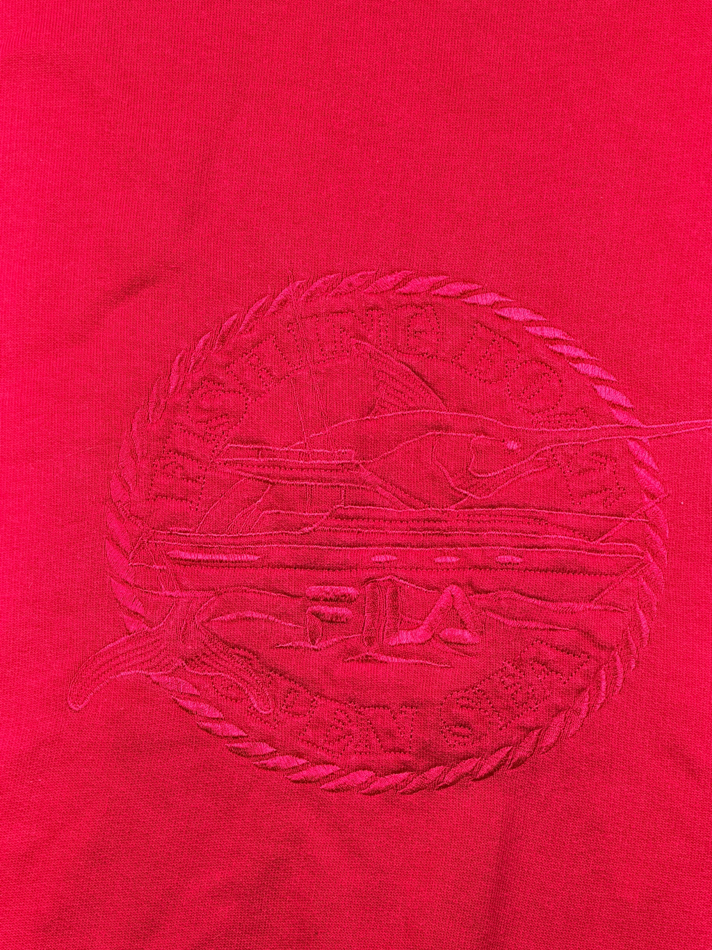 Vintage FILA Sweatshirt Rot – Größe XL