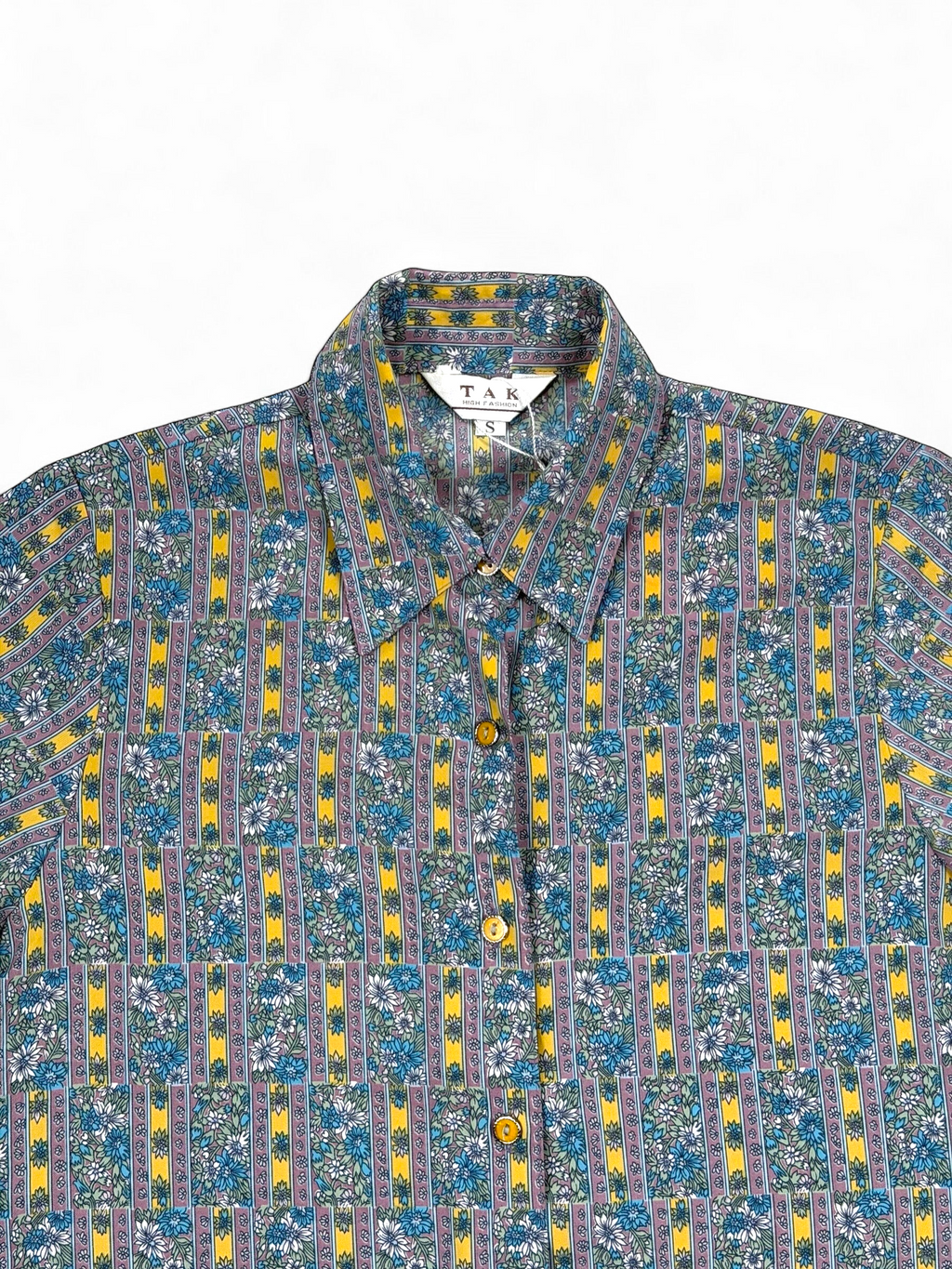Vintage TAK Hemd – Größe S
