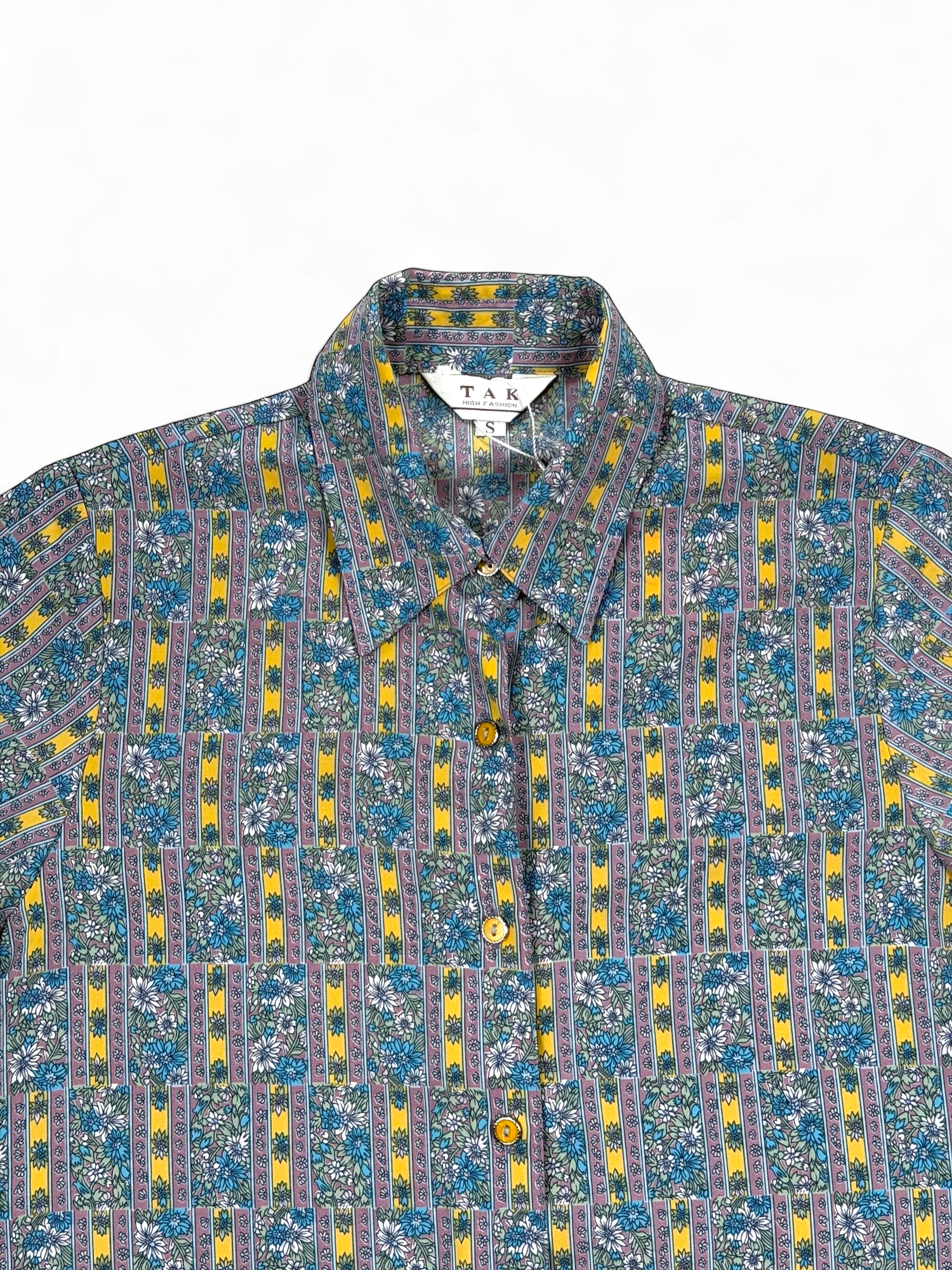 Vintage TAK Hemd – Größe S