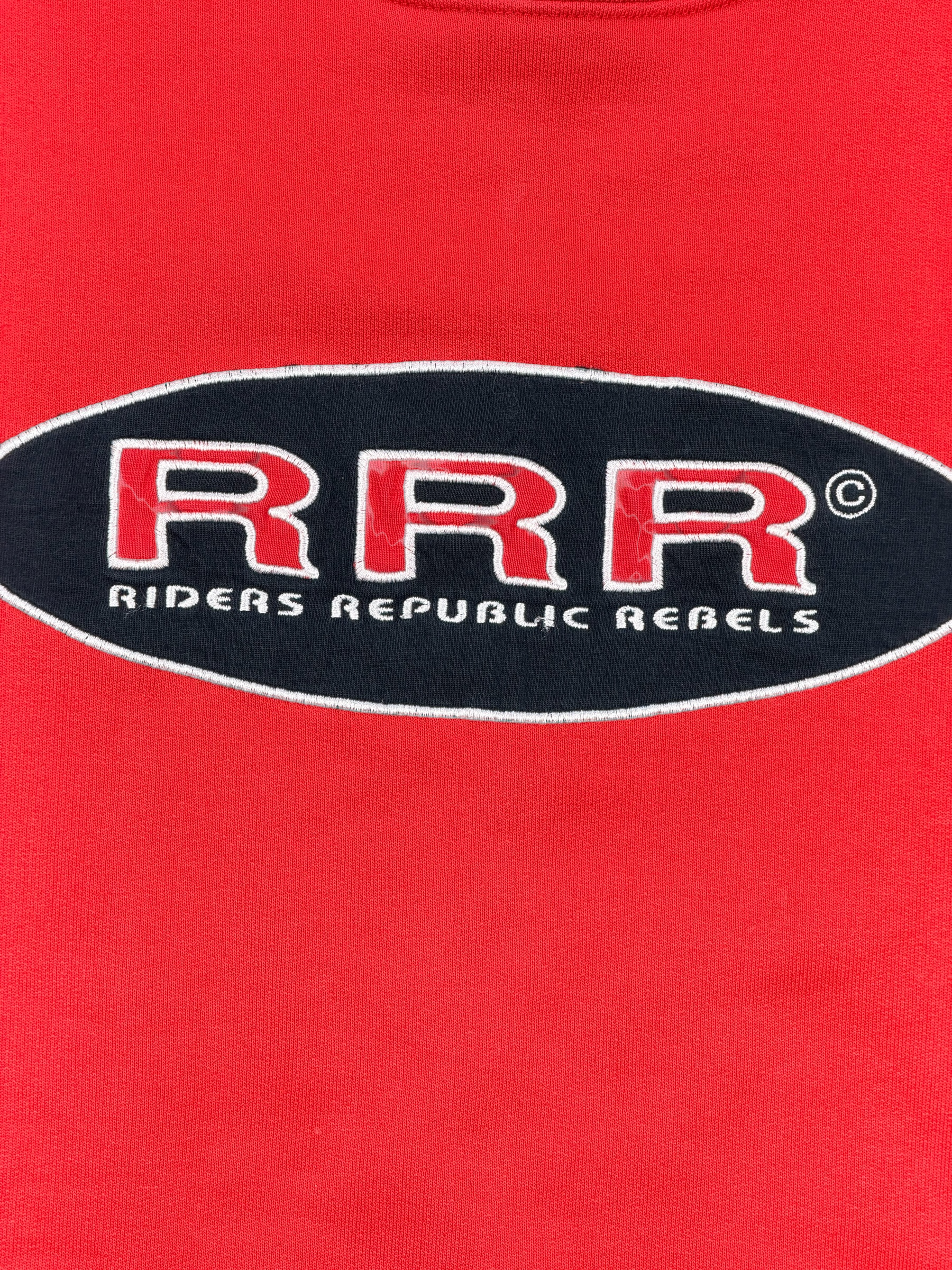 Vintage Sweatshirt RRR Rot – Größe L