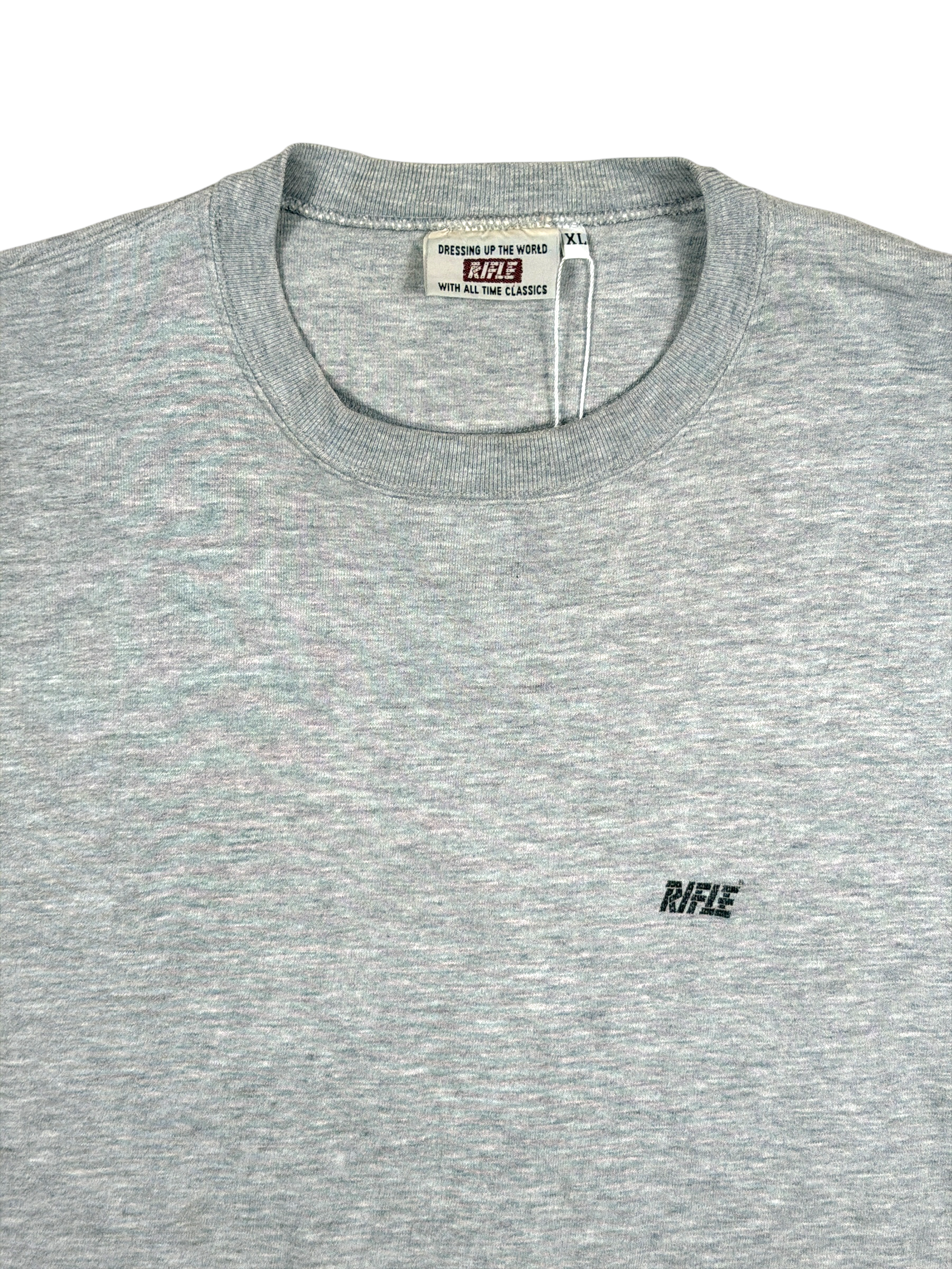 Vintage RIFLE Sweatshirt Grau – Größe L
