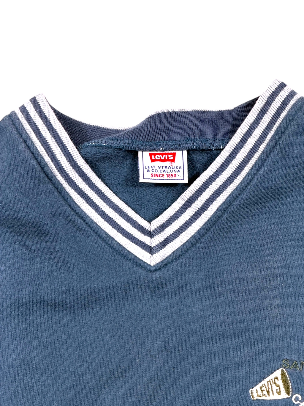 Vintage Levi’s Sweatshirt Blau – Größe XXL