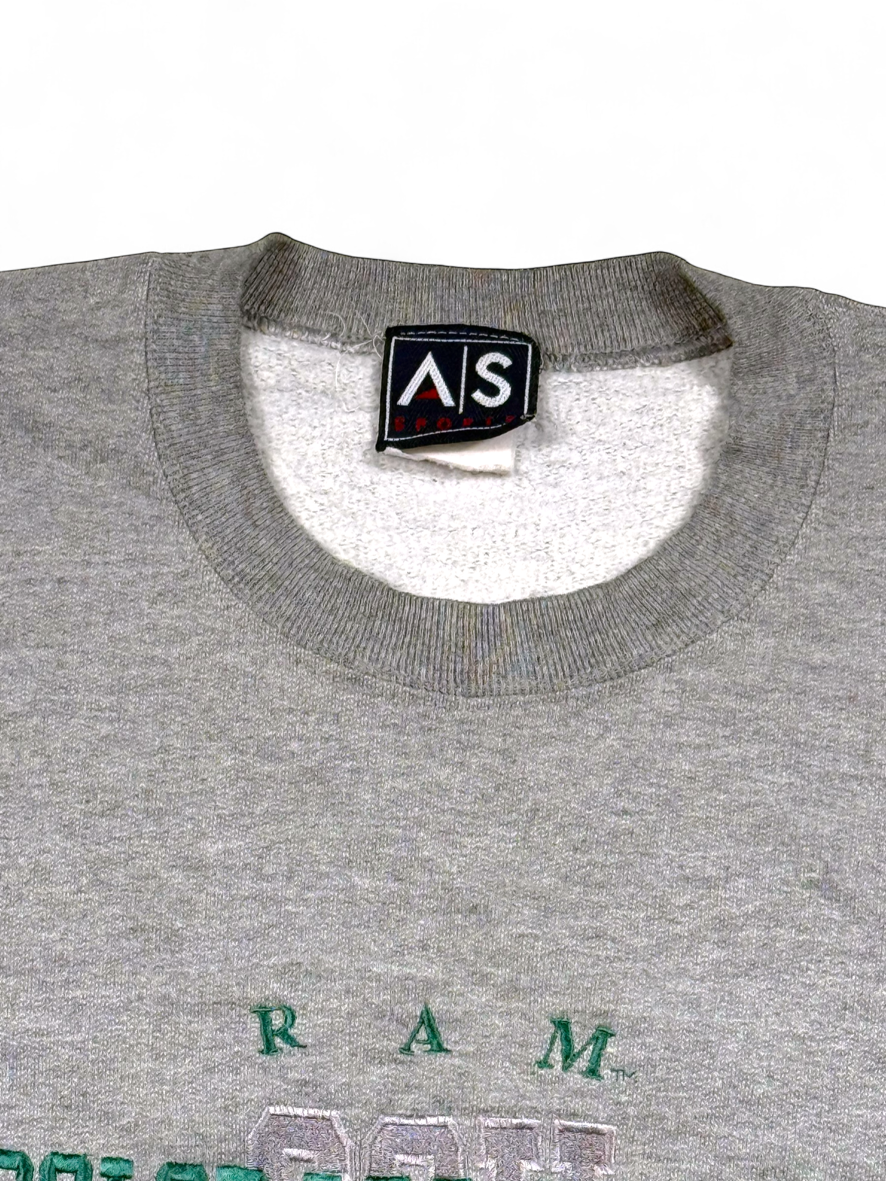 Vintage Sweatshirt Colorado State Grau – Größe M