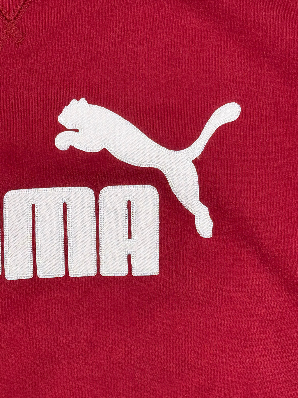 Vintage Sweatshirt Puma Rot – Größe L