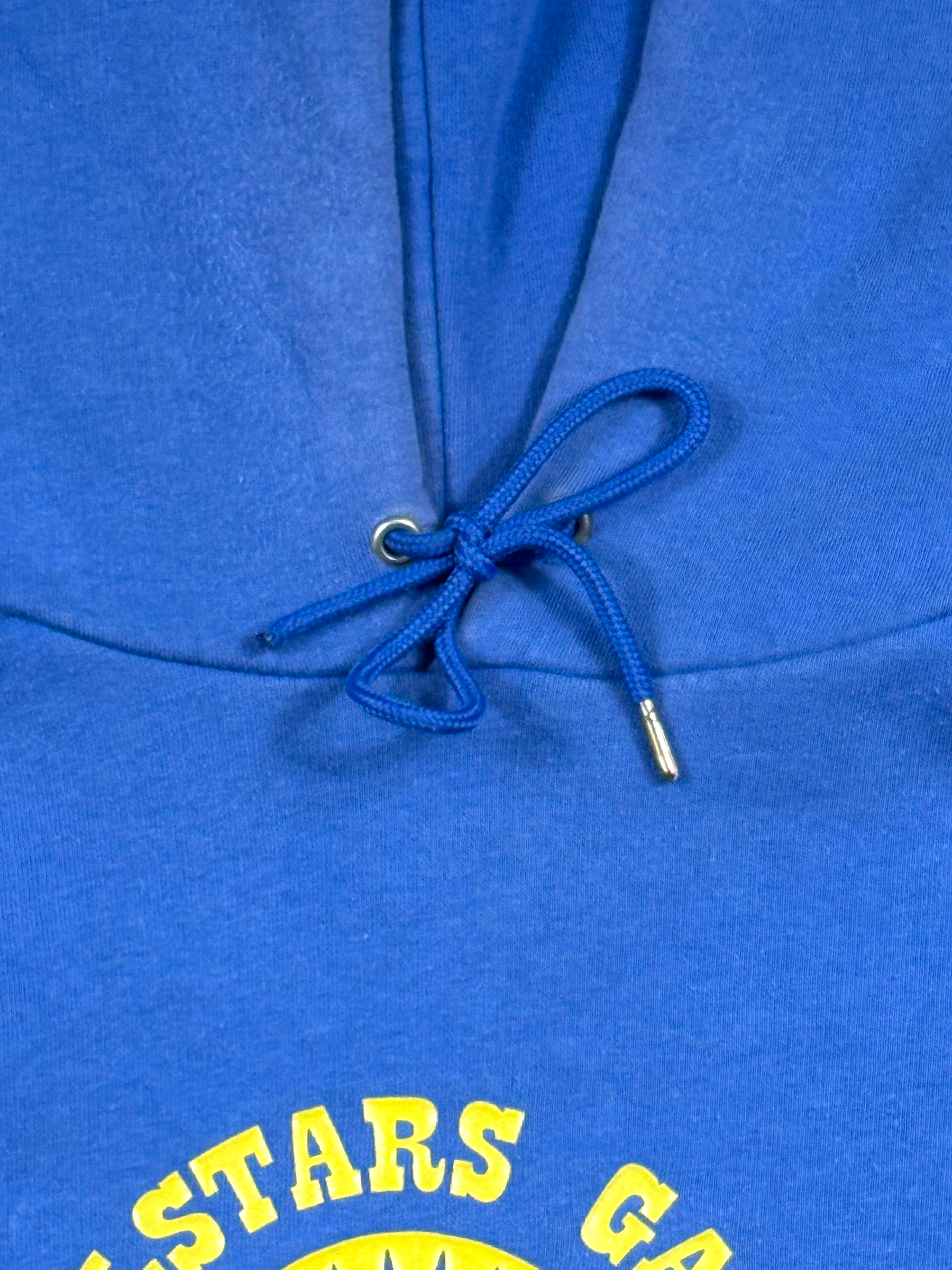 Vintage Nike Sweatshirt East Vs West Blau – Größe L