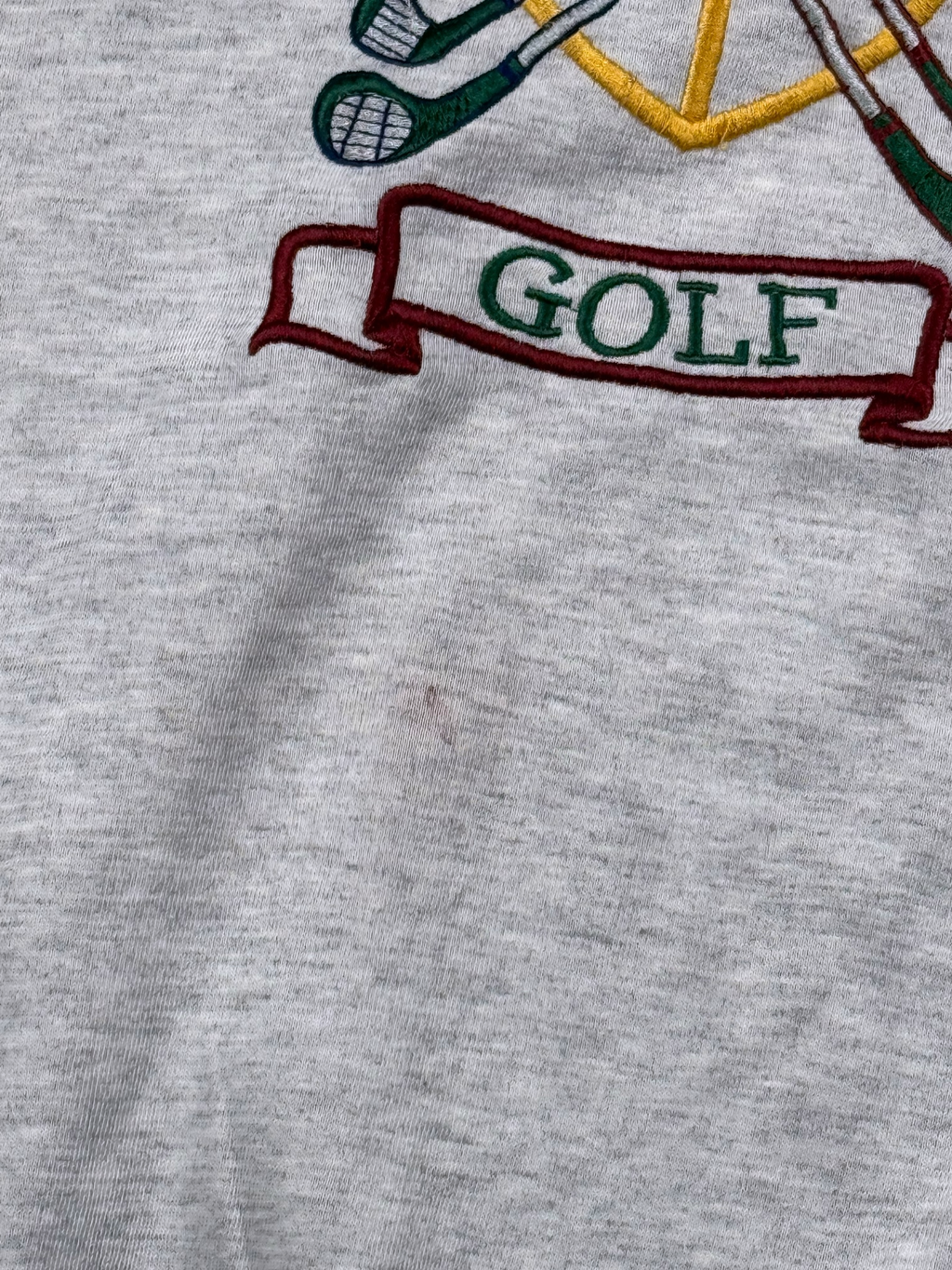 Vintage Sweatshirt Golf – Größe L