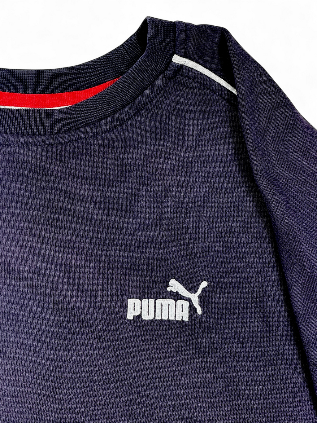 Vintage Sweatshirt Puma Blau – Größe L