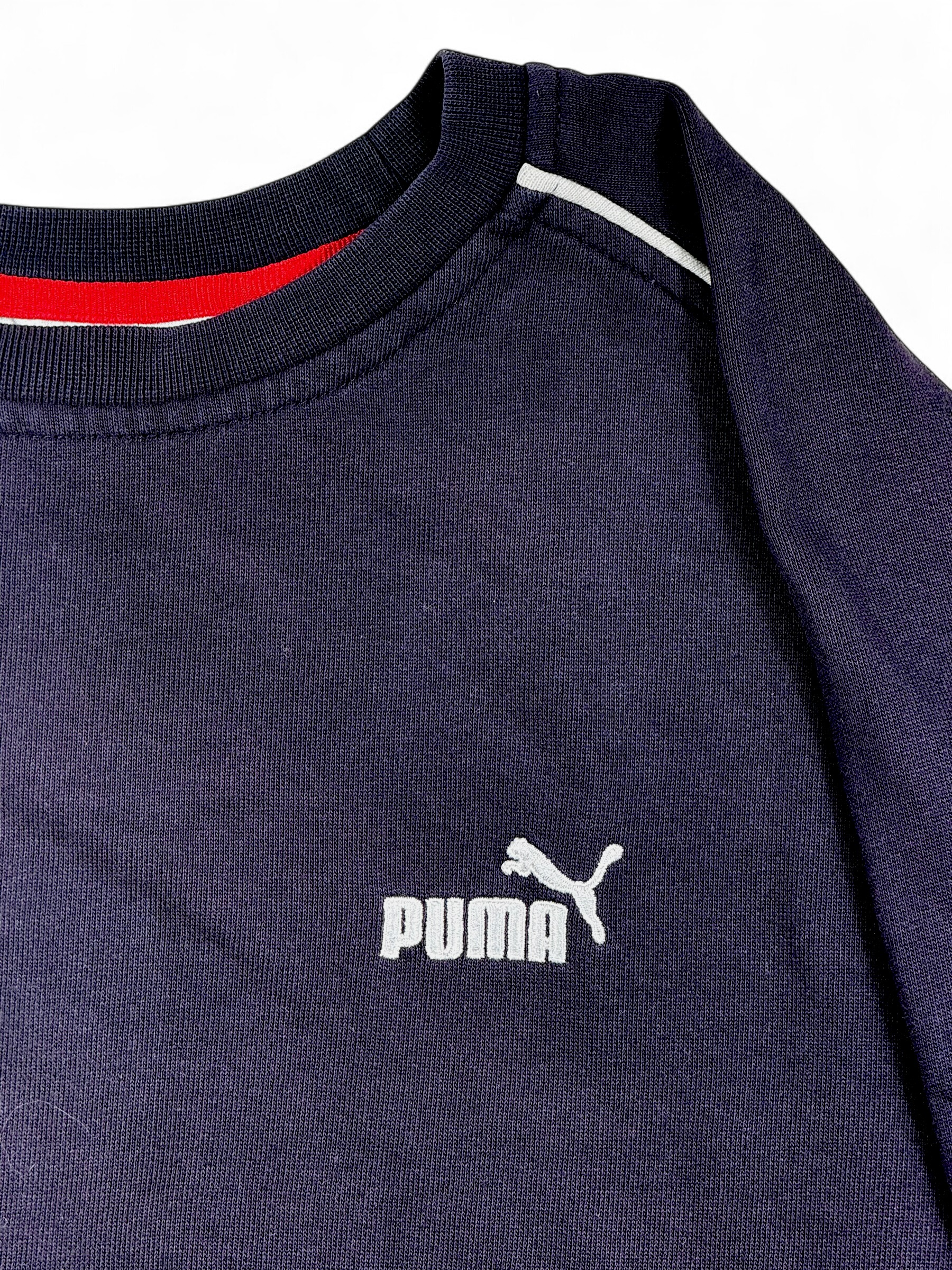 Vintage Sweatshirt Puma Blau – Größe L