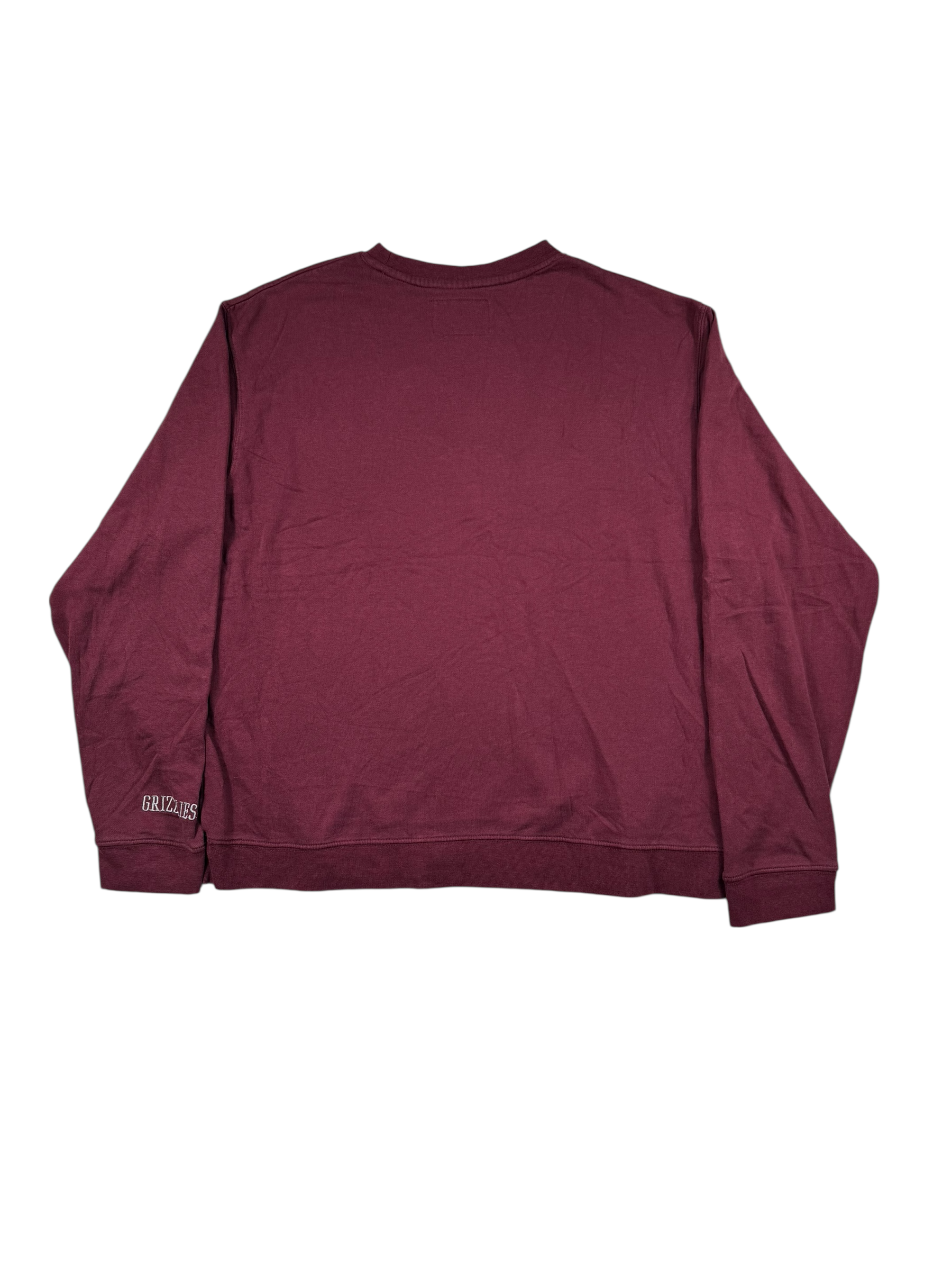 Vintage Sweatshirt Grizzlies Rot – Größe L