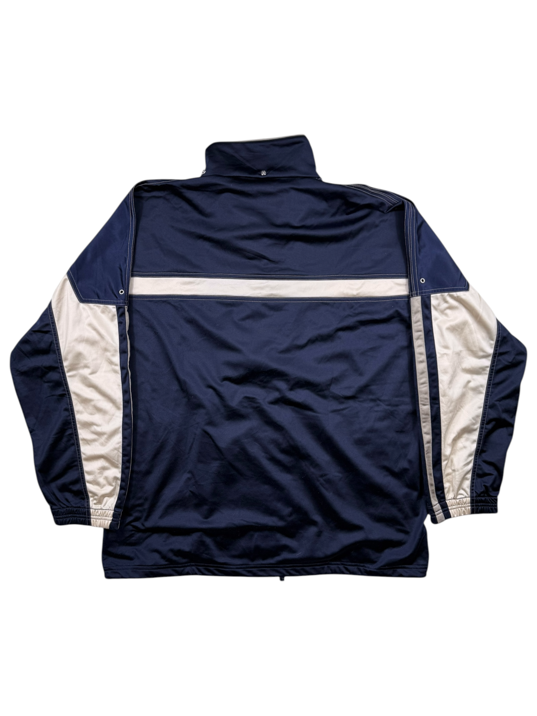 Vintage Sweatjacke Diadora Blau – Größe XXL