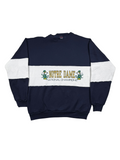 Vintage Sweatshirt Notre Dame Blau, Weiß – Größe M