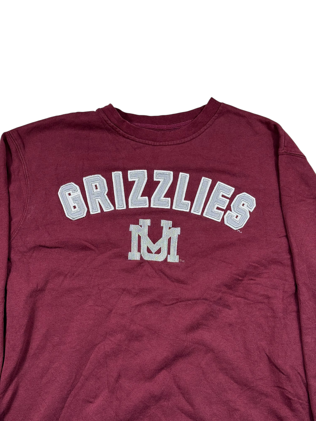 Vintage Sweatshirt Grizzlies Rot – Größe L