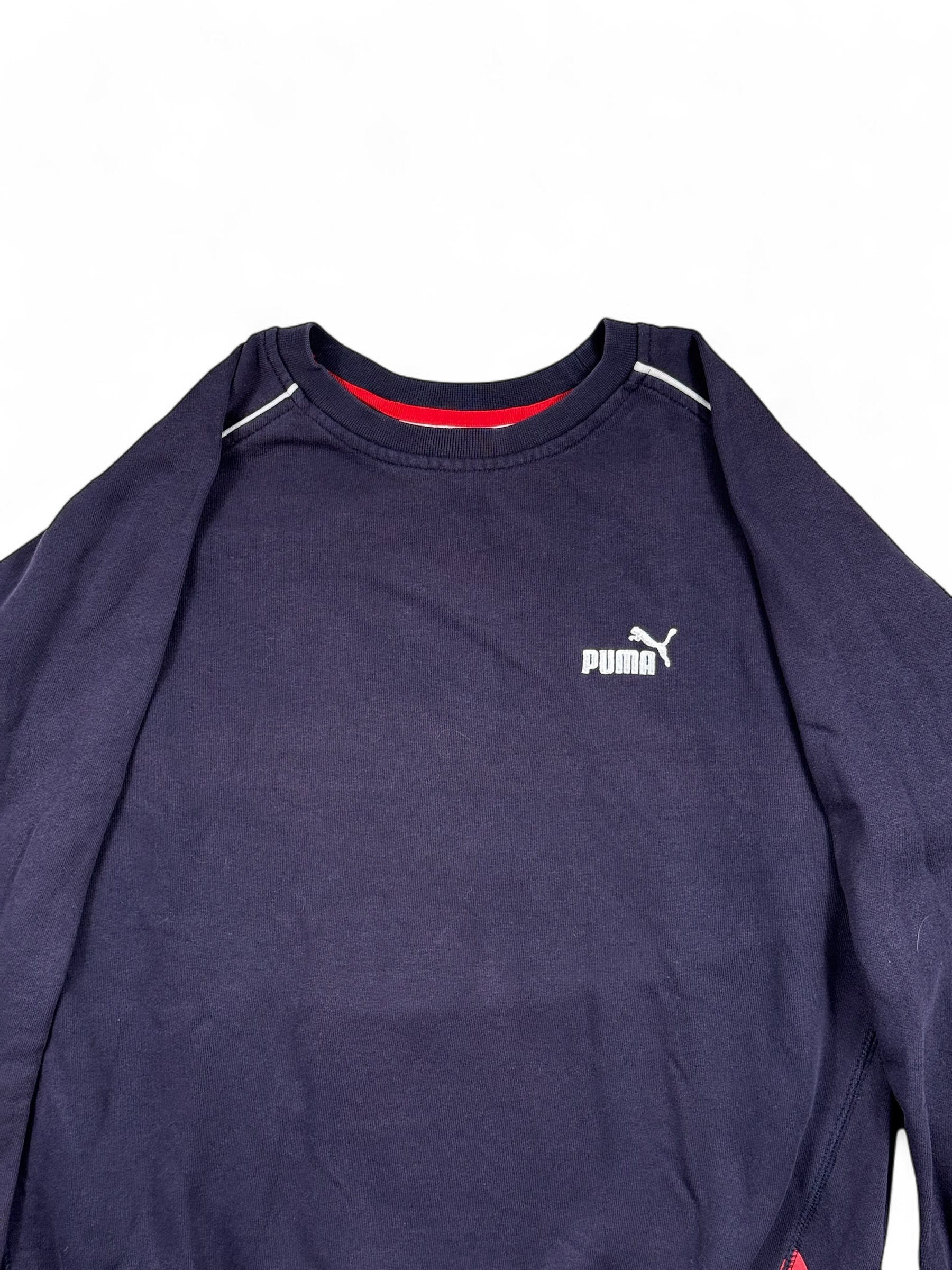 Vintage Sweatshirt Puma Blau – Größe L